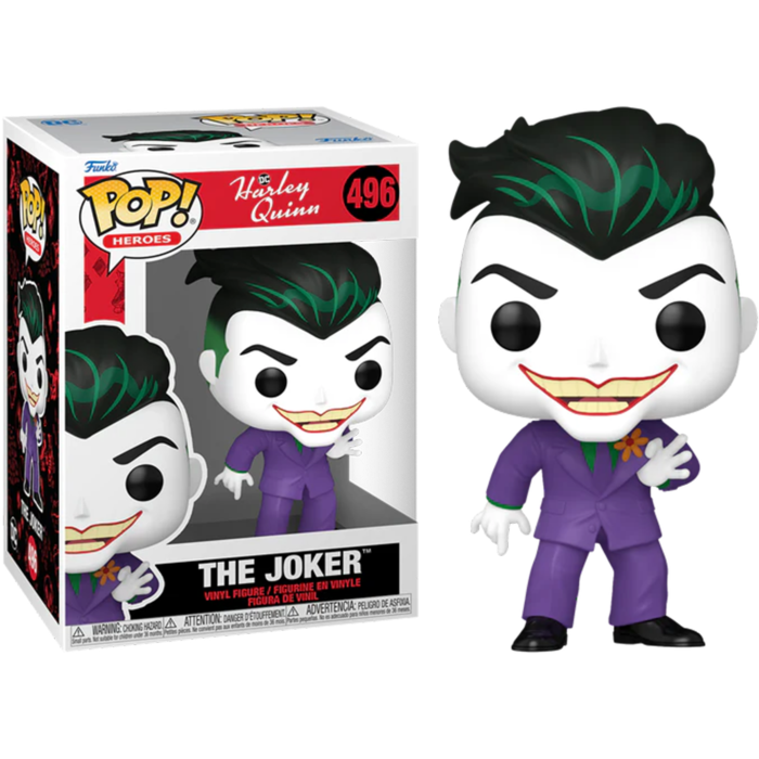 Funko Pop! Harley Quinn - Animated TV Series (2019) - The Joker #496 - Pop Basement