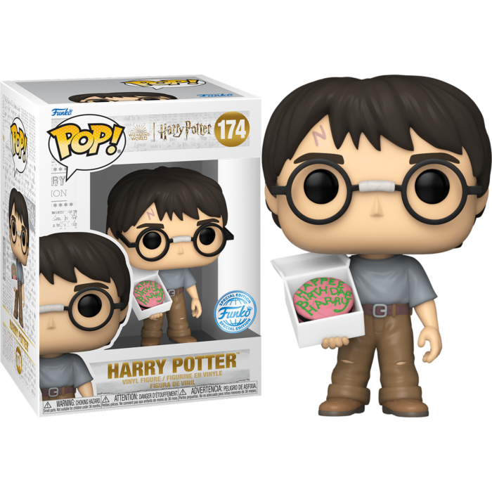 Funko Pop! Harry Potter - Harry Potter with Cake #174 - Pop Basement