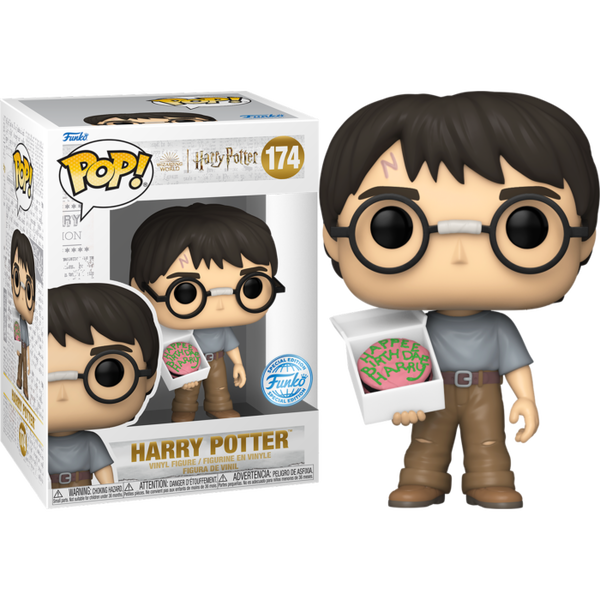 Funko Pop! Harry Potter - Harry Potter with Cake #174 - Pop Basement