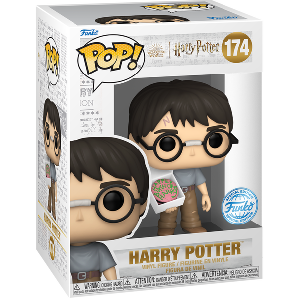 Funko Pop! Harry Potter - Harry Potter with Cake #174 - Pop Basement