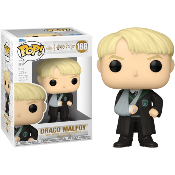 Funko Pop! Harry Potter and the Prisoner of Azkaban - Draco Malfoy with Broken Arm #168 - Pop Basement