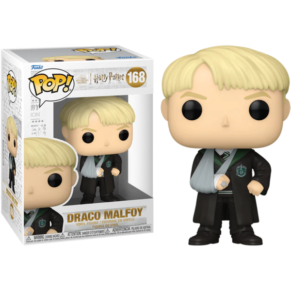 Funko Pop! Harry Potter and the Prisoner of Azkaban - Draco Malfoy with Broken Arm #168 - Pop Basement