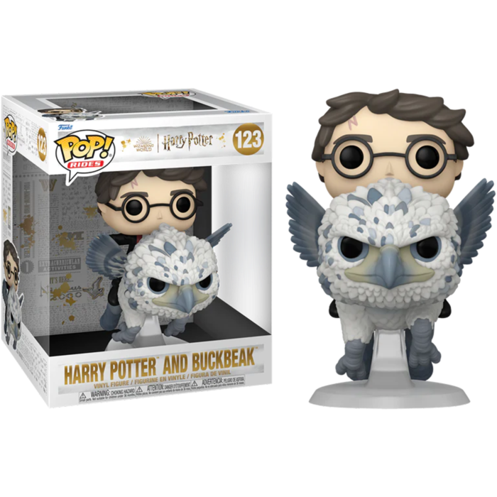 Funko Pop! Harry Potter and the Prisoner of Azkaban - Harry Potter with Buckbeak #123 - Pop Basement