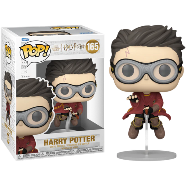 Funko Pop! Harry Potter and the Prisoner of Azkaban - Harry Potter with Nimbus 2000 #165 - Pop Basement