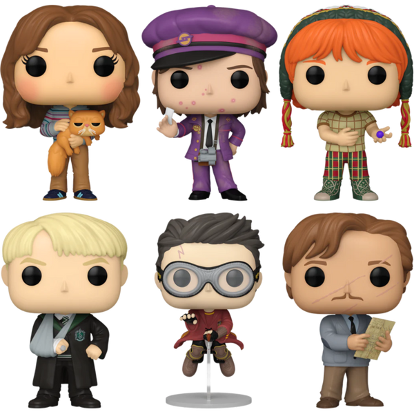 Funko Pop! Harry Potter and the Prisoner of Azkaban - Solemnly Swear I'm Up To No Good Bundle - (Set of 6) - Pop Basement