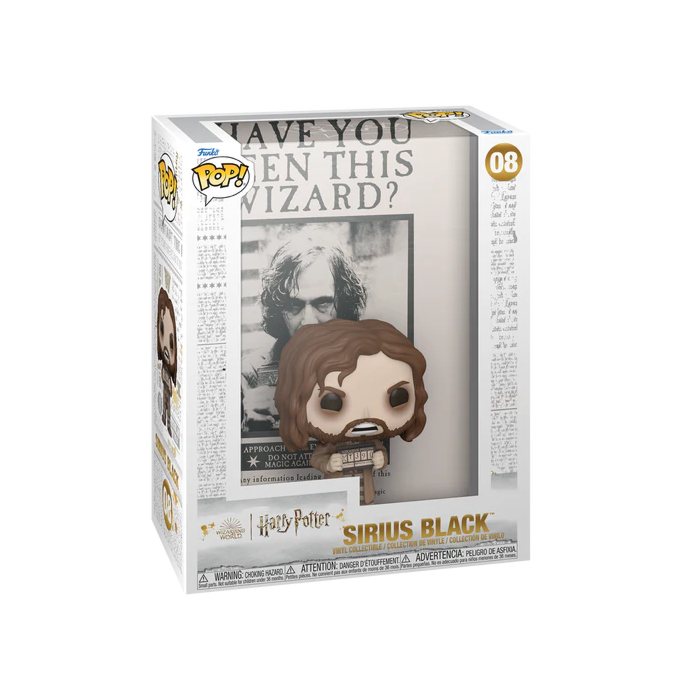 Funko Pop! Harry Potter and the Prisoner of Azkaban - Wanted Poster with Sirius Black #08 - Pop Basement