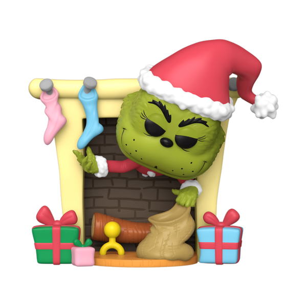 Funko Pop! How the Grinch Stole Christmas! - The Grinch with Bag Deluxe #35 - Pop Basement