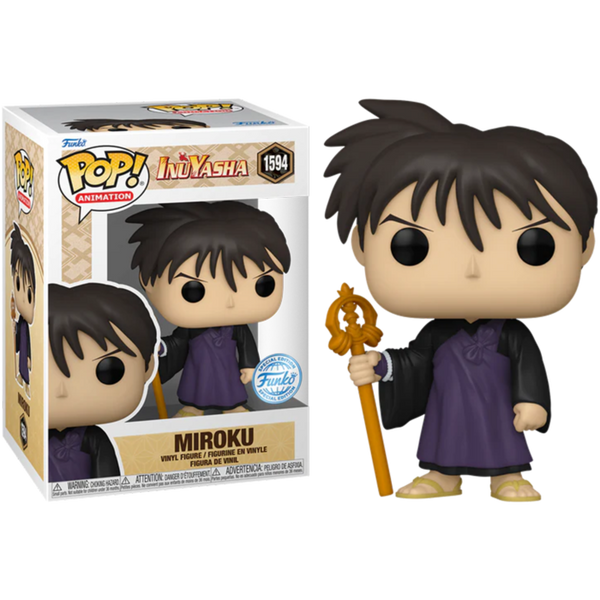 Funko Pop! Inuyasha - Miroku #1594 - Pop Basement