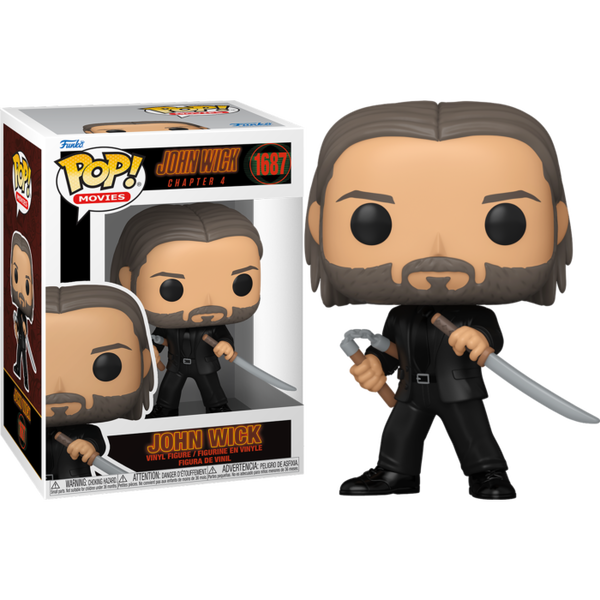 Funko Pop! John Wick - Chapter 4 - John Wick with Sword & Nunchucks #1687 - Pop Basement