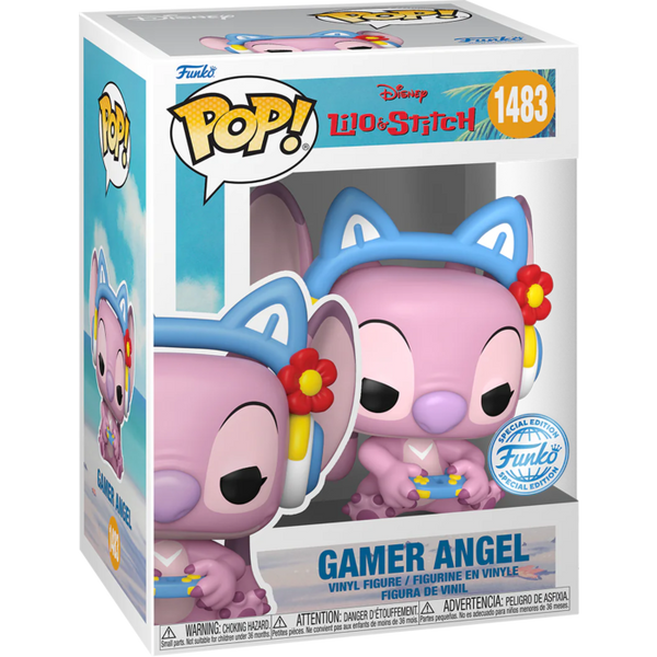 Funko Pop! Lilo & Stitch - Gamer Angel #1483 - Pop Basement