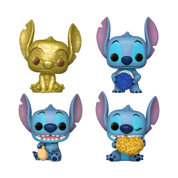 Funko Pop! Lilo & Stitch - Stitch Happy Hanukkah Box Pocket - 4-Pack - Pop Basement