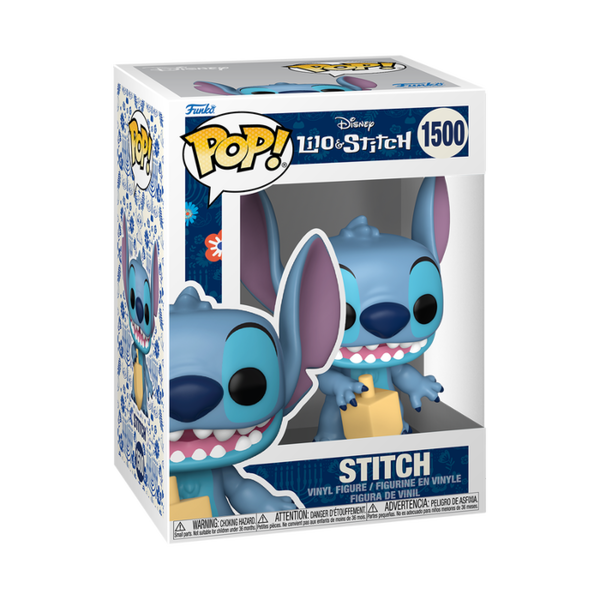 Funko Pop! Lilo & Stitch - Stitch with Dreidel (Hanukkah) #1500 - Pop Basement