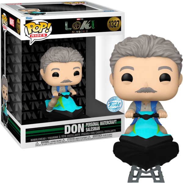 Funko Pop! Loki (2021) - Don (Mobius) Personal Watercraft Salesman #1327 - Pop Basement