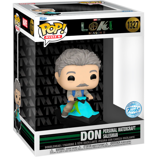 Funko Pop! Loki (2021) - Don (Mobius) Personal Watercraft Salesman #1327 - Pop Basement
