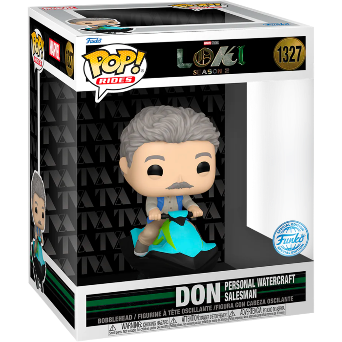 Funko Pop! Loki (2021) - Don (Mobius) Personal Watercraft Salesman #1327 - Pop Basement