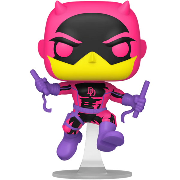 Funko Pop! Marvel - Daredevil Blacklight #1360 - Pop Basement