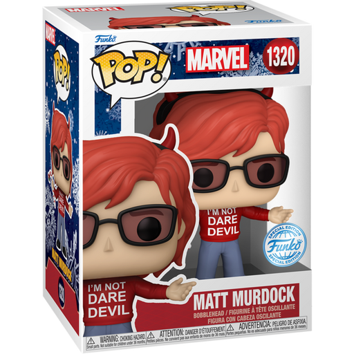 Funko Pop! Marvel - Daredevil "I'm Not Dare Devil" Matt Murdock #1320 - Pop Basement