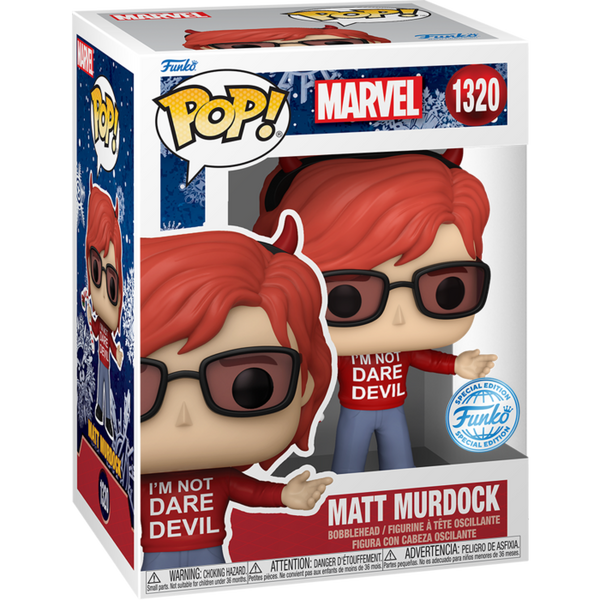 Funko Pop! Marvel - Daredevil "I'm Not Dare Devil" Matt Murdock #1320 - Pop Basement