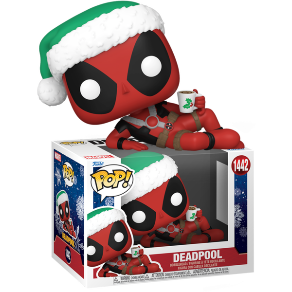 Funko Pop! Marvel - Deadpool with Hot Cocoa (Holiday) #1442 - Pop Basement