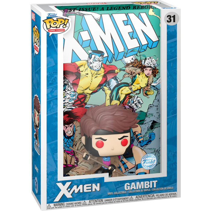 Funko Pop! Marvel - Gambit X-Men #31 - Pop Basement