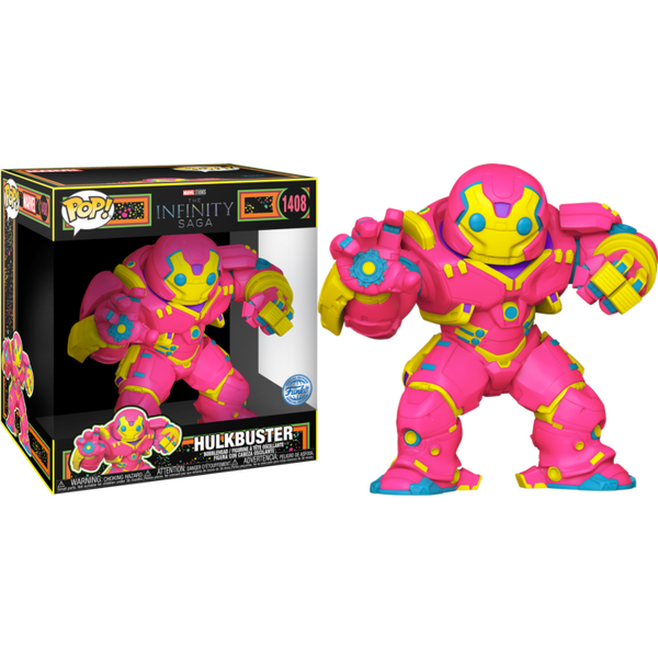 Funko Pop! Marvel - The Infinity Saga - Hulkbuster Blacklight 10" #1408 - Pop Basement