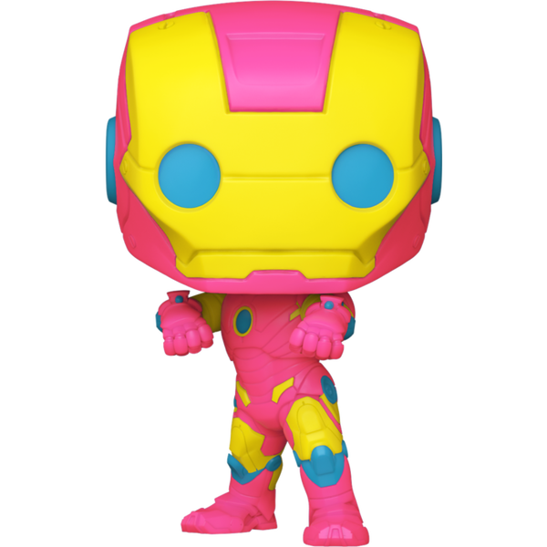 Funko Pop! Marvel - The Infinity Saga - Iron Man (Mark 3) Blacklight #1406 - Pop Basement