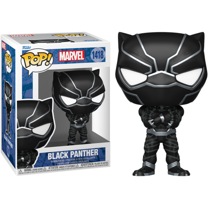 Funko Pop! Marvel Comics - New Classics - Black Panther #1418 - Pop Basement