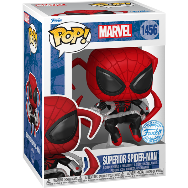 Funko Pop! Marvel Comics - Superior Spider-Man #1456 - Pop Basement