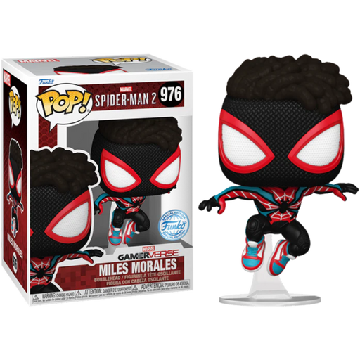Funko Pop! Marvel's Spider-Man 2 - Miles Morales (Evolved Suit) #976 - Pop Basement