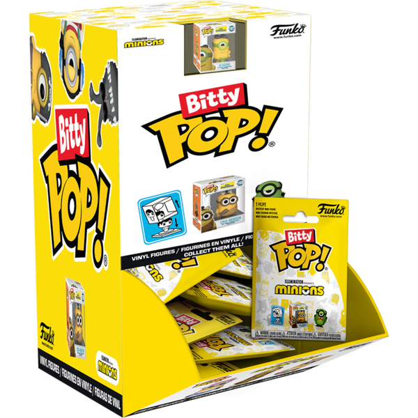 Funko Pop! Minions - Bitty Blind Bag (Display of 32 Units) - Pop Basement