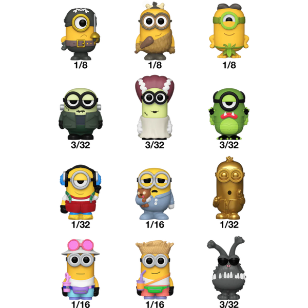 Funko Pop! Minions - Bitty Blind Bag (Display of 32 Units) - Pop Basement