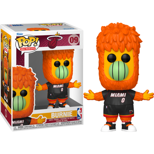 Funko Pop! NBA - Mascots - Burnie (Miami Heat) #09 - Pop Basement