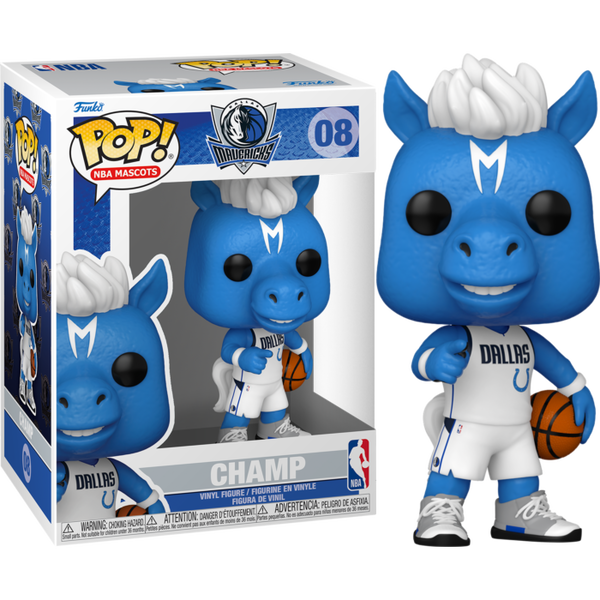 Funko Pop! NBA - Mascots - Champ (Dallas Mavericks) #08 - Pop Basement