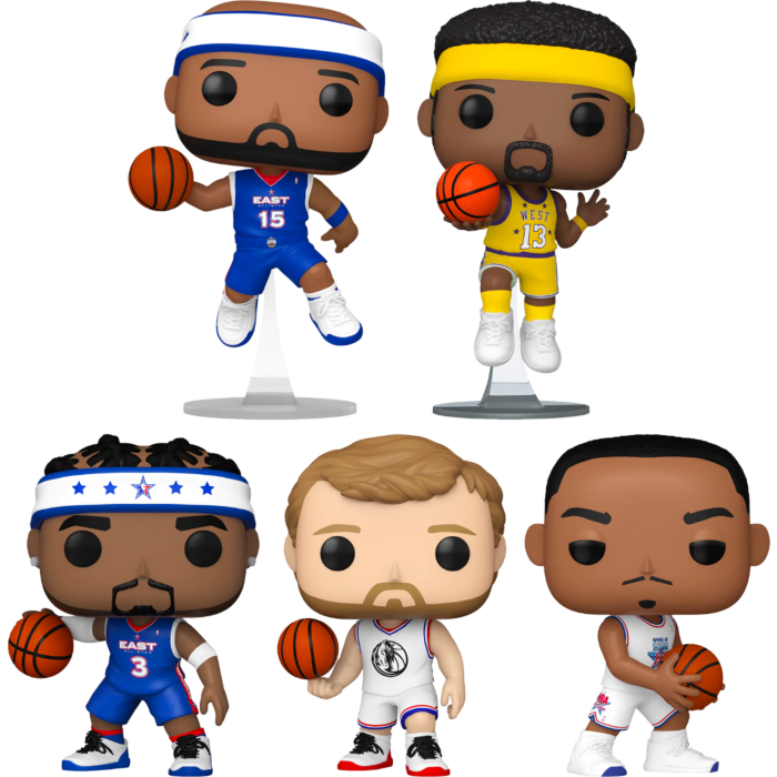 Funko Pop! NBA Basketball - All-Stars Throughout the Ages Bundle - Set of 5 - Pop Basement