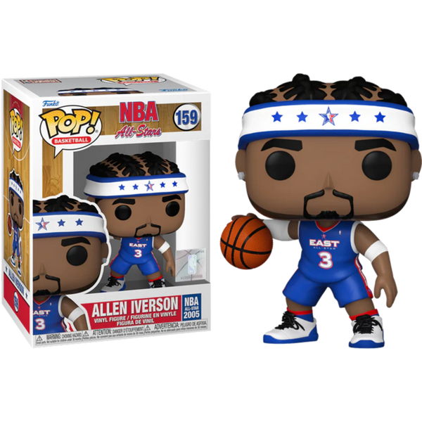 Funko Pop! NBA Basketball - Allen Iverson All-Stars (2005) #159 - Pop Basement