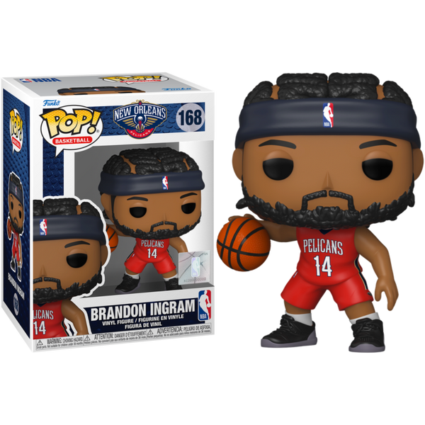 Funko Pop! NBA Basketball - Brandon Ingram New Orleans Pelicans #168 - Pop Basement