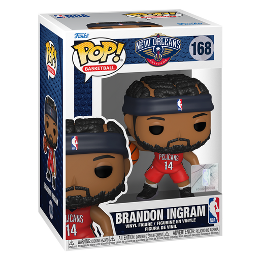 Funko Pop! NBA Basketball - Brandon Ingram New Orleans Pelicans #168 - Pop Basement