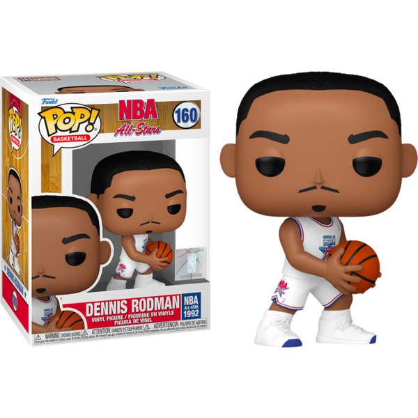 Funko Pop! NBA Basketball - Dennis Rodman All-Stars (1992) #160 - Pop Basement