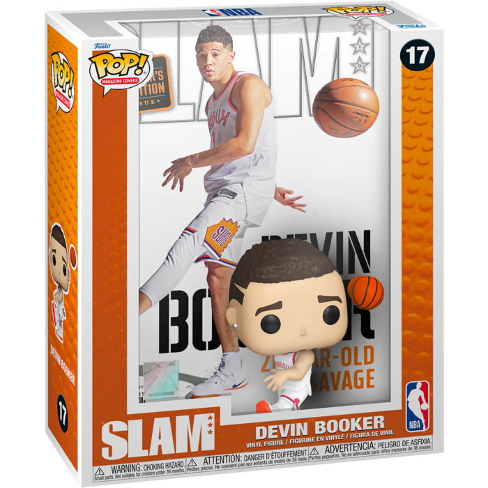 Funko Pop! NBA Basketball - Devin Booker SLAM #17 - Pop Basement