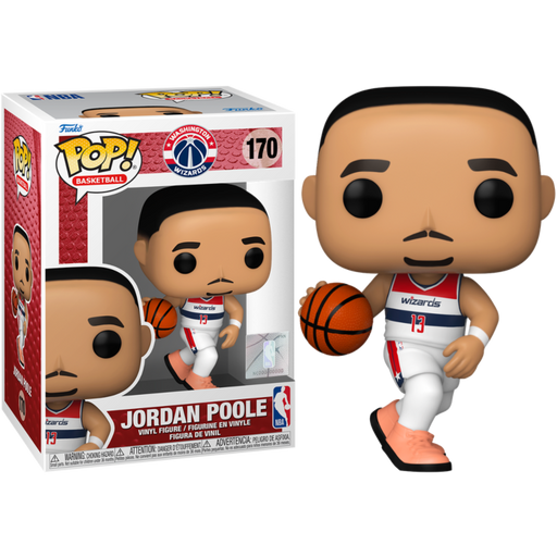 Funko Pop! NBA Basketball - Jordan Poole Washington Wizards #170 - Pop Basement