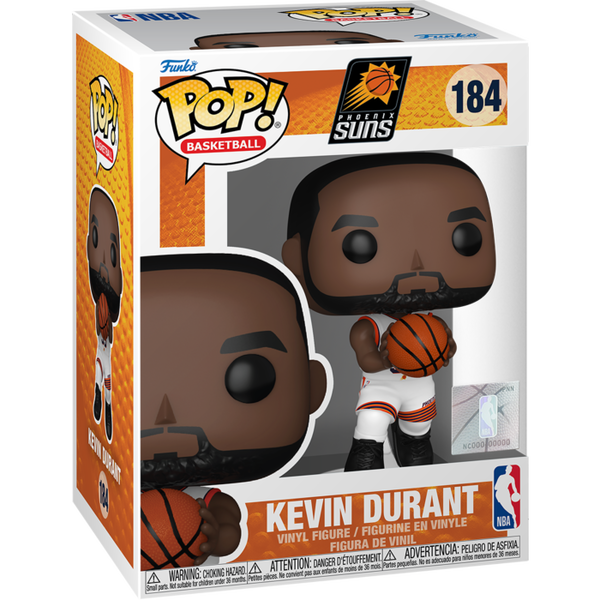 Funko Pop! NBA Basketball - Kevin Durant (Phoenix Suns) #184 - Pop Basement