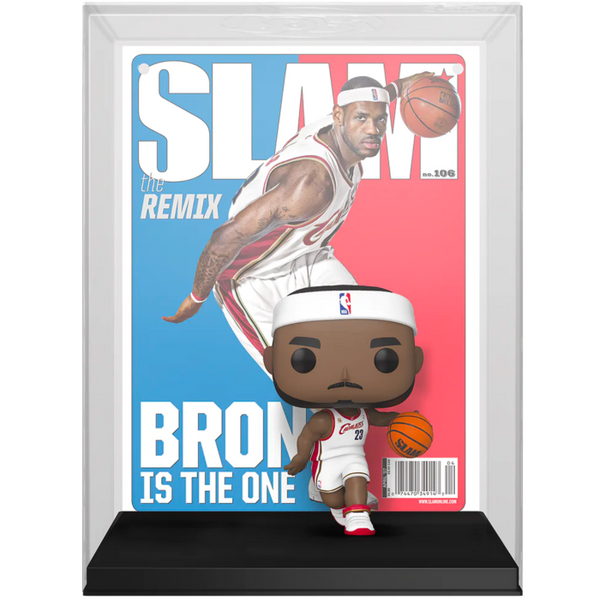 Funko Pop! NBA Basketball - LeBron James SLAM #19 - Pop Basement