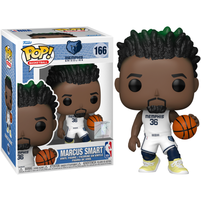 Funko Pop! NBA Basketball - Marcus Smart Memphis Grizzlies #166 - Pop Basement