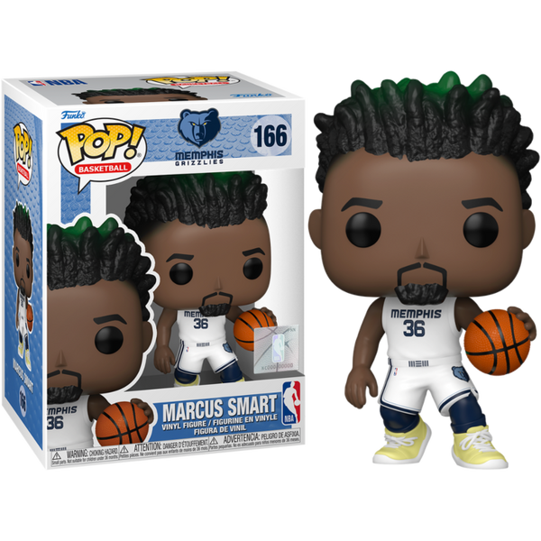 Funko Pop! NBA Basketball - Marcus Smart Memphis Grizzlies #166 - Pop Basement