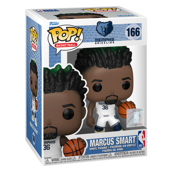 Funko Pop! NBA Basketball - Marcus Smart Memphis Grizzlies #166 - Pop Basement