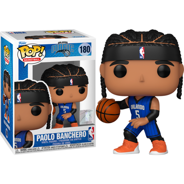 Funko Pop! NBA Basketball - Paolo Banchero (Orlando Magic) #180 - Pop Basement