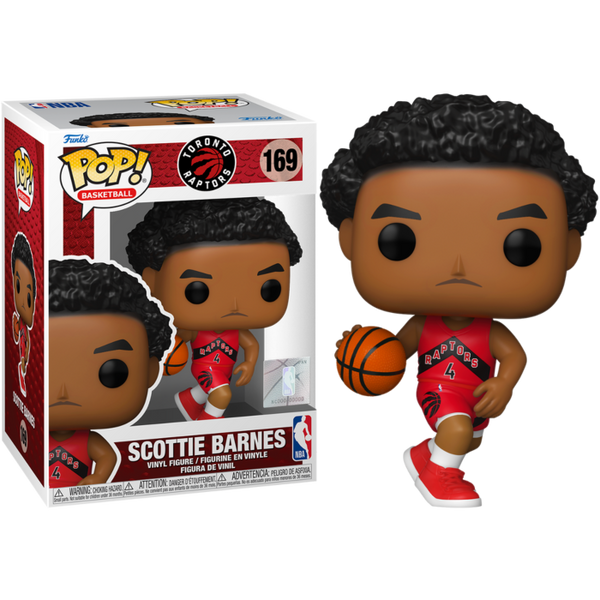 Funko Pop! NBA Basketball - Scottie Barnes Toronto Raptors #169 - Pop Basement