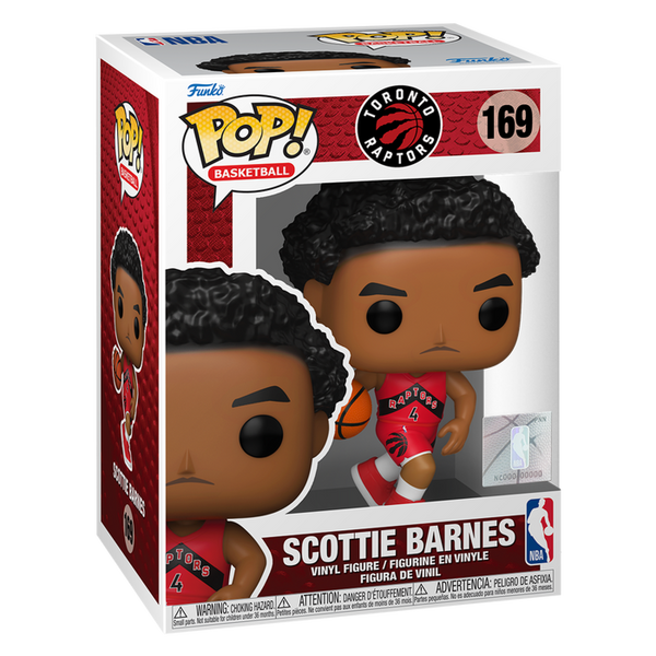 Funko Pop! NBA Basketball - Scottie Barnes Toronto Raptors #169 - Pop Basement