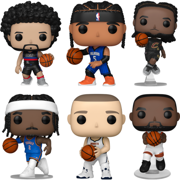 Funko Pop! NBA Basketball - Slam Dunk - Bundle (Set of 6) - Pop Basement