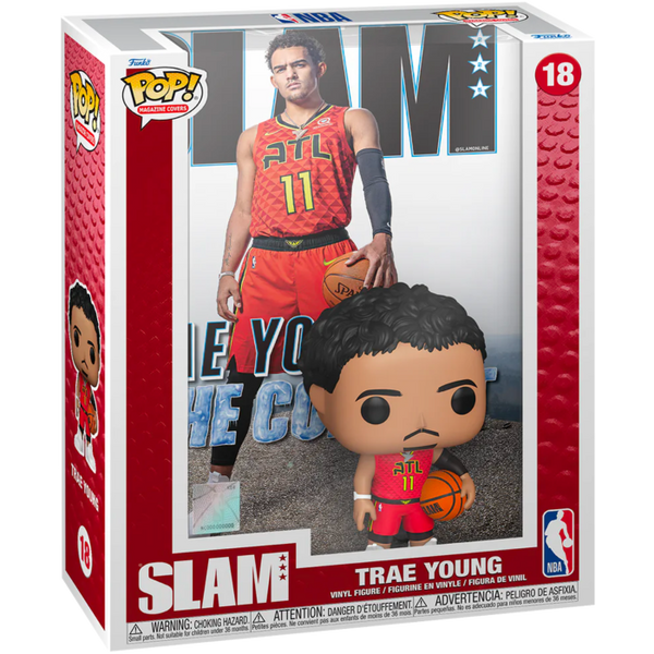 Funko Pop! NBA Basketball - Trae Young SLAM #18 - Pop Basement